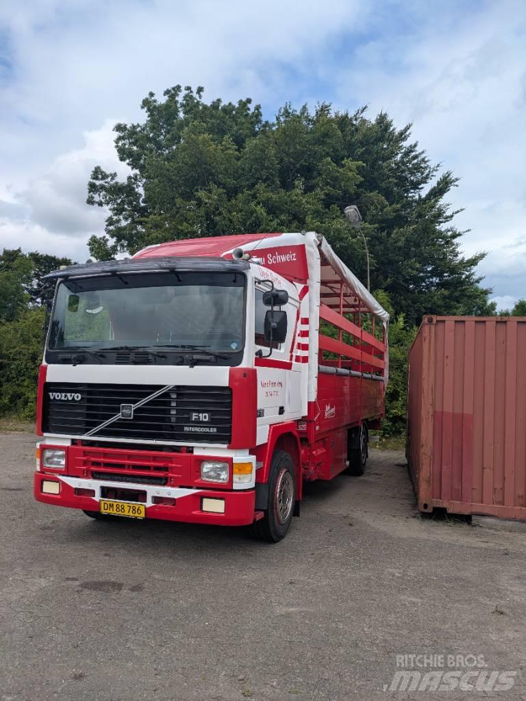 Volvo F 10 Platformas/izkraušana no sāniem