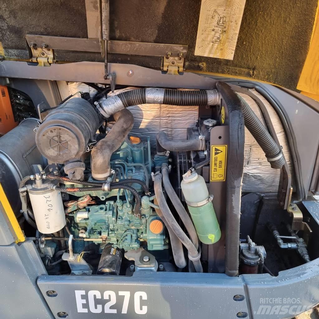 Volvo EC 27 C Mini ekskavatori < 7 t