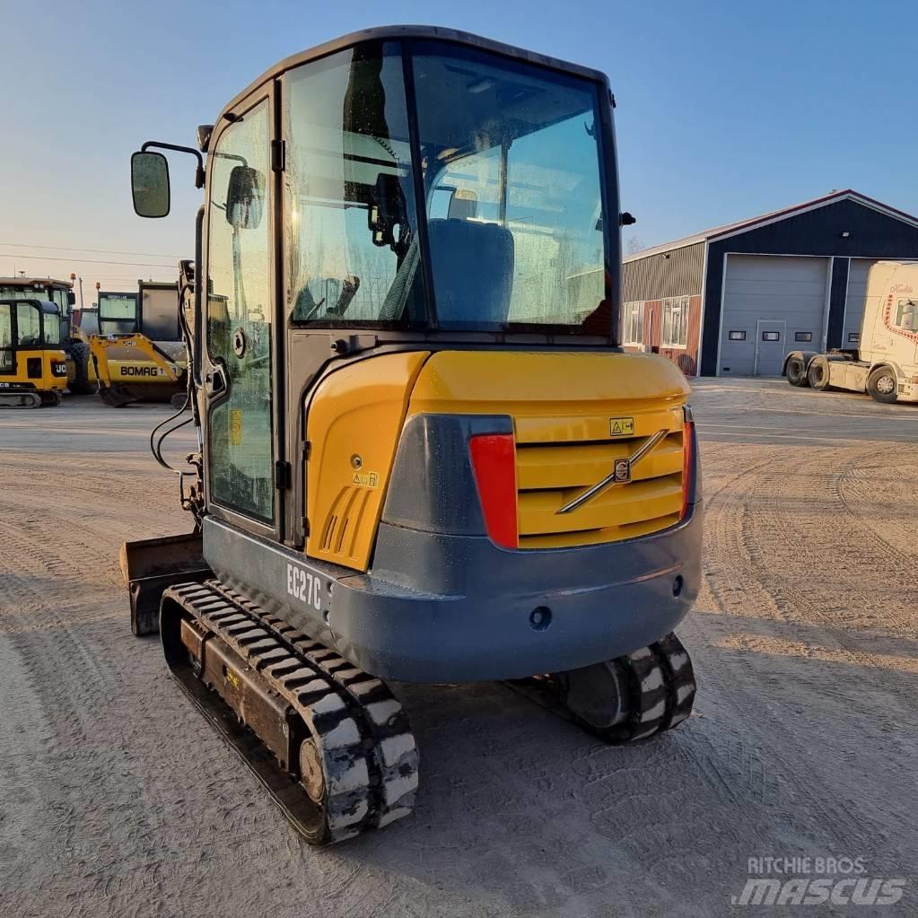 Volvo EC 27 C Mini ekskavatori < 7 t