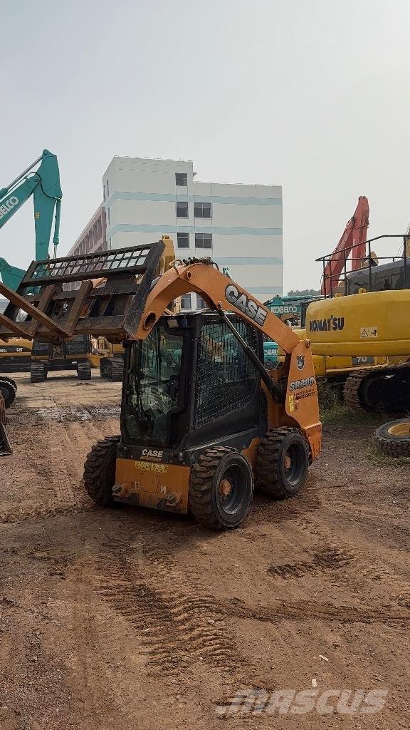 CASE SR200 Lietoti riteņu kompaktiekrāvēji