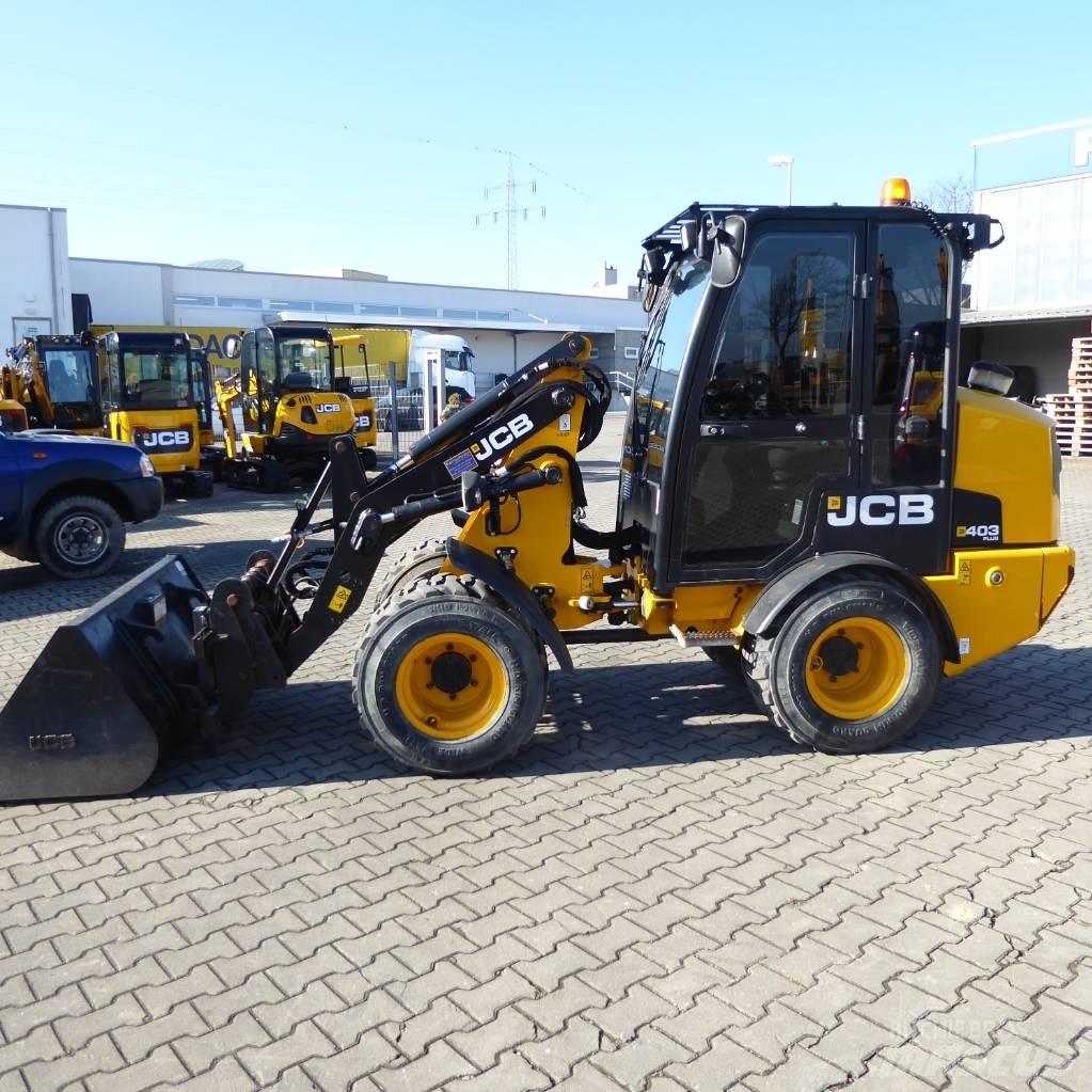 JCB 403 plus Iekrāvēji uz riteņiem