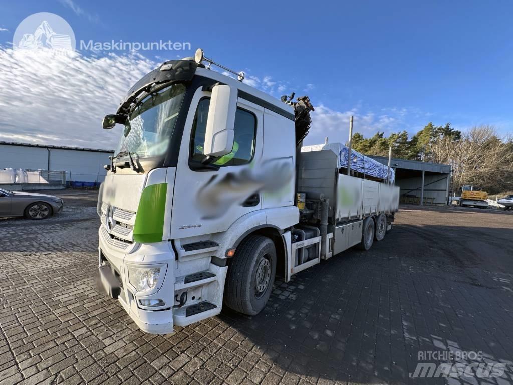 Mercedes-Benz 2543 Smagās mašīnas ar celtni