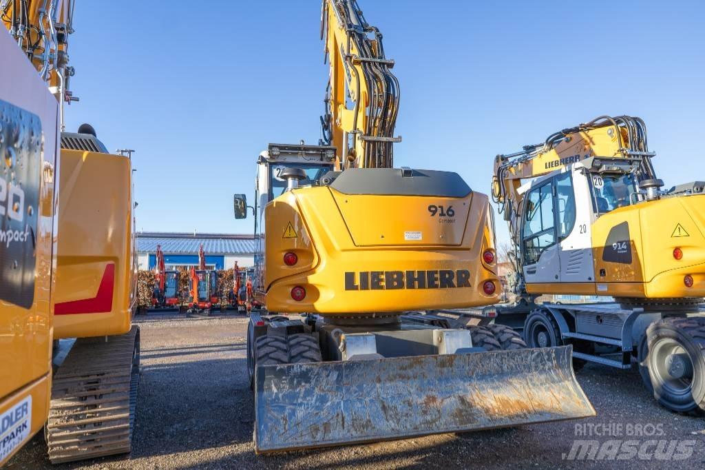 Liebherr A 916C Ekskavatori uz riteņiem