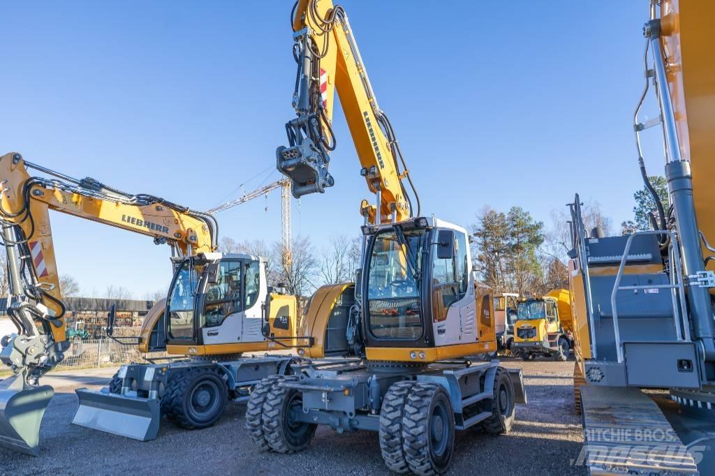 Liebherr A 916C Ekskavatori uz riteņiem