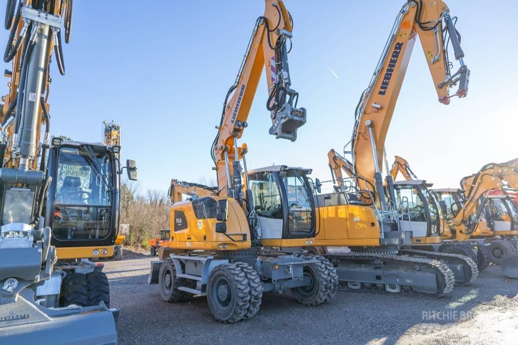 Liebherr A 916C Ekskavatori uz riteņiem