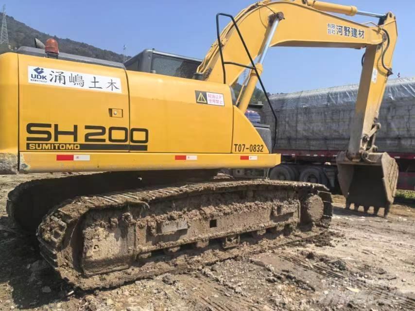 Sumitomo SH200-5 Kāpurķēžu ekskavatori