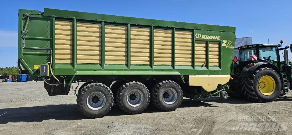 Krone ZX 470 GL Savācējpiekabes