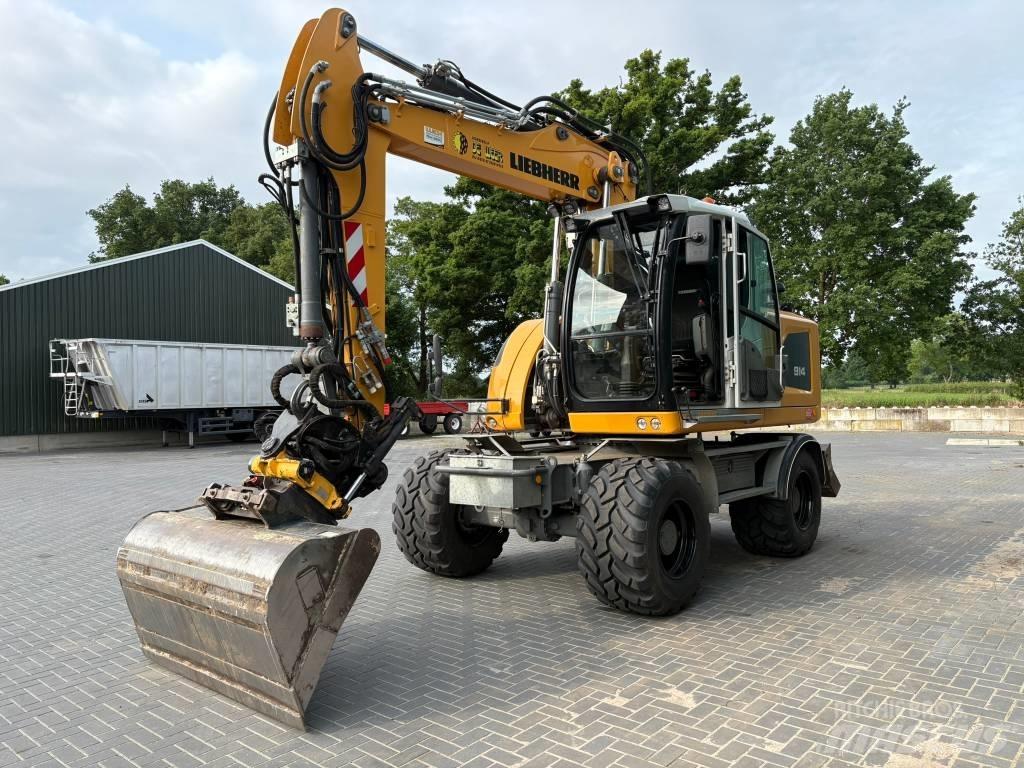 Liebherr 914 Ekskavatori uz riteņiem