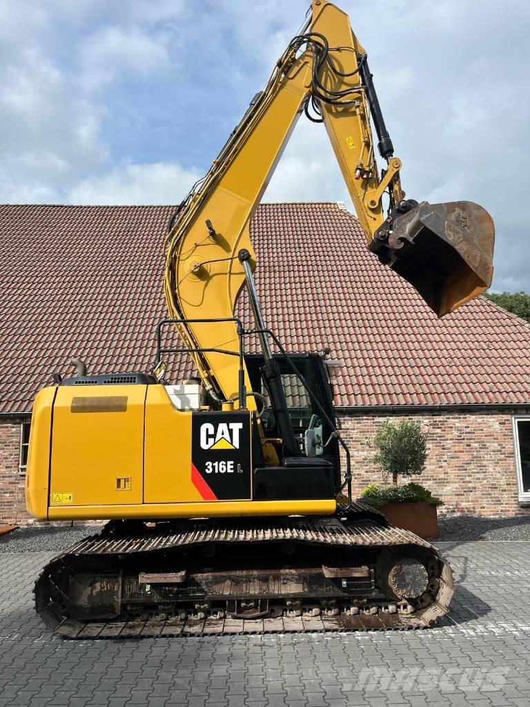 CAT 316 EL Kāpurķēžu ekskavatori