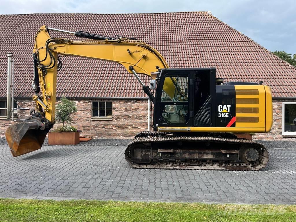 CAT 316 EL Kāpurķēžu ekskavatori