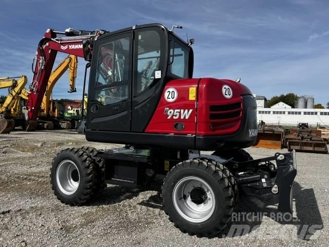 Yanmar B 95W Ekskavatori uz riteņiem