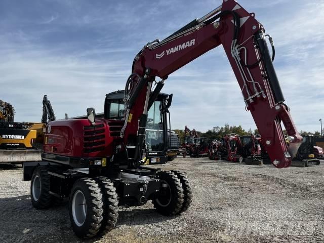 Yanmar B 95W Ekskavatori uz riteņiem