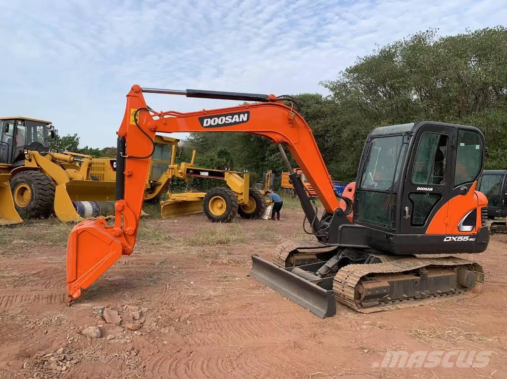 Doosan DX 55 Mini ekskavatori < 7 t