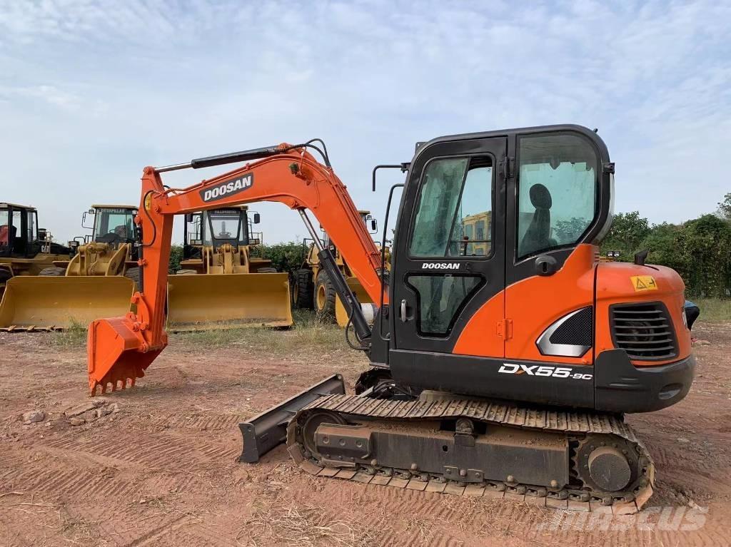 Doosan DX 55 Mini ekskavatori < 7 t