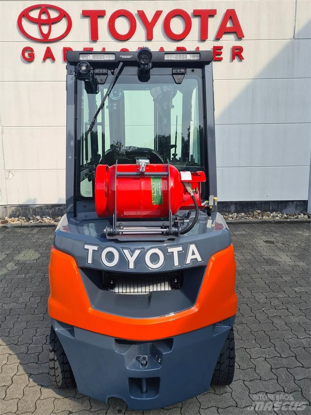 Toyota 02-8FGF25 LPG tehnika