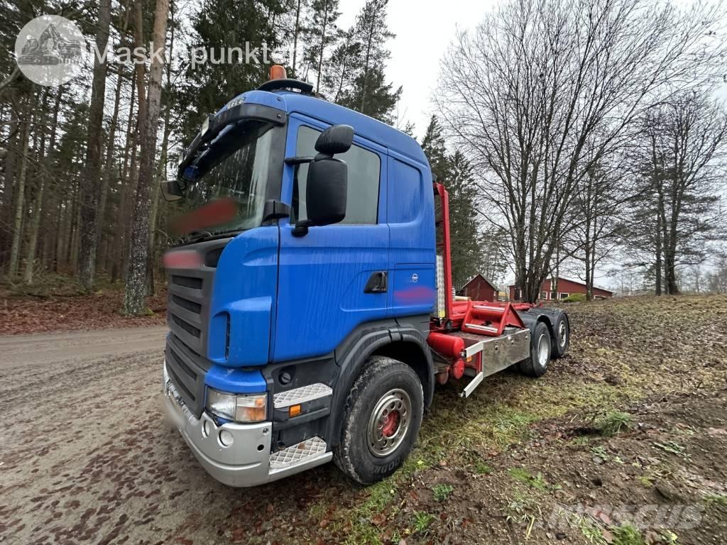 Scania R 480 Treileri ar āķi