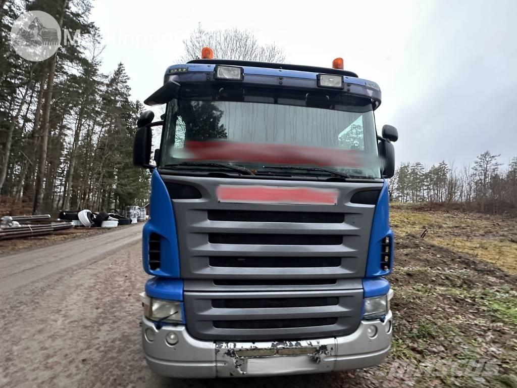 Scania R 480 Treileri ar āķi