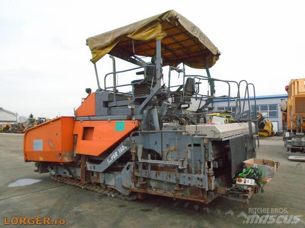 Vögele Super 1600 Asfalta klājēji