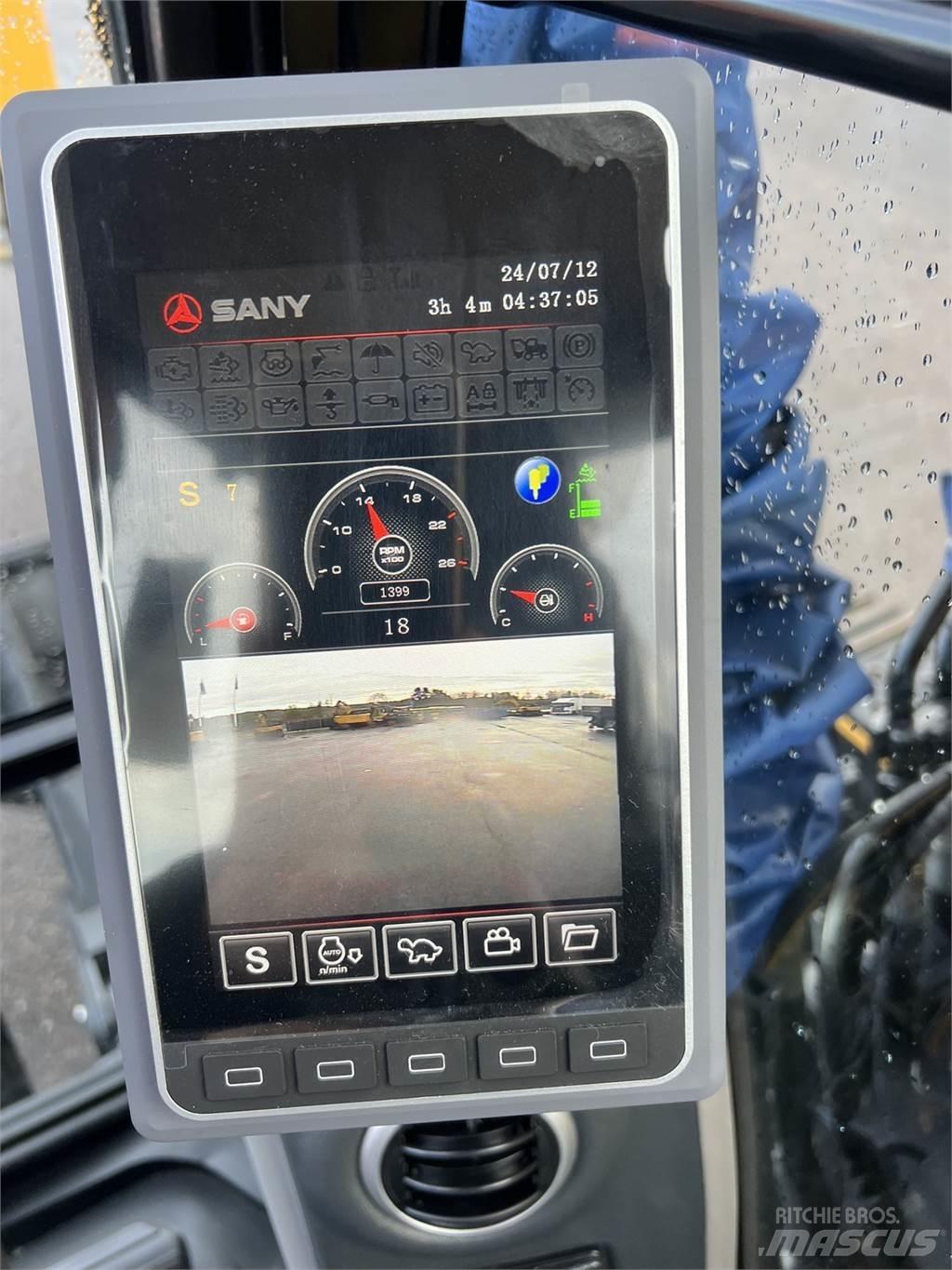 Sany SY155U Kāpurķēžu ekskavatori
