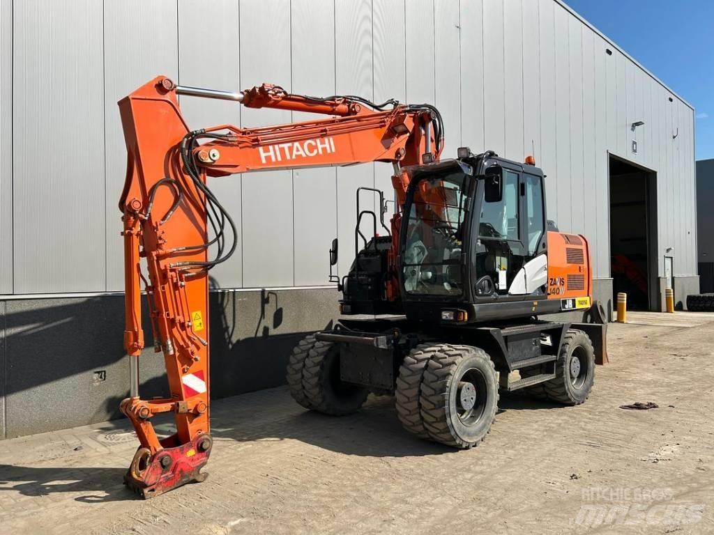 Hitachi ZX 140 W-5B Ekskavatori uz riteņiem