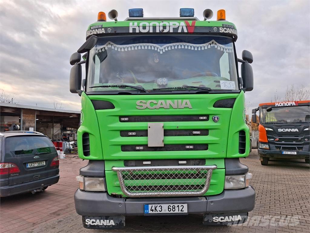 Scania R480 CB 8X4 Pašizgāzējs