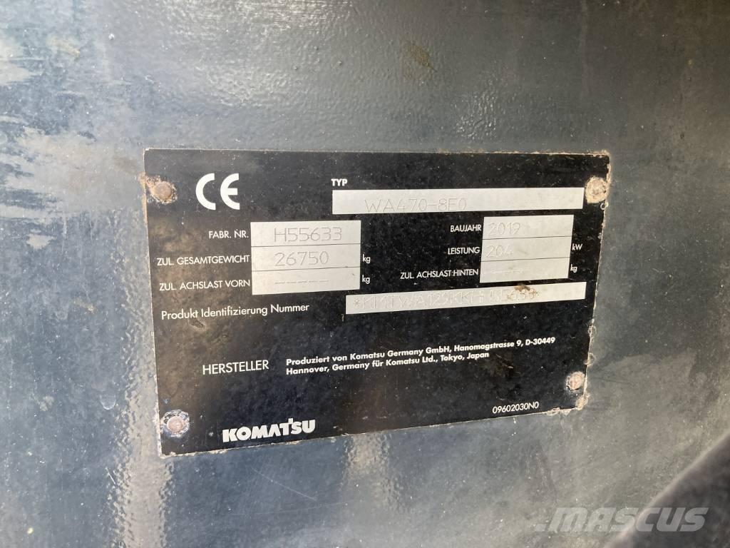 Komatsu WA 470-8 Iekrāvēji uz riteņiem