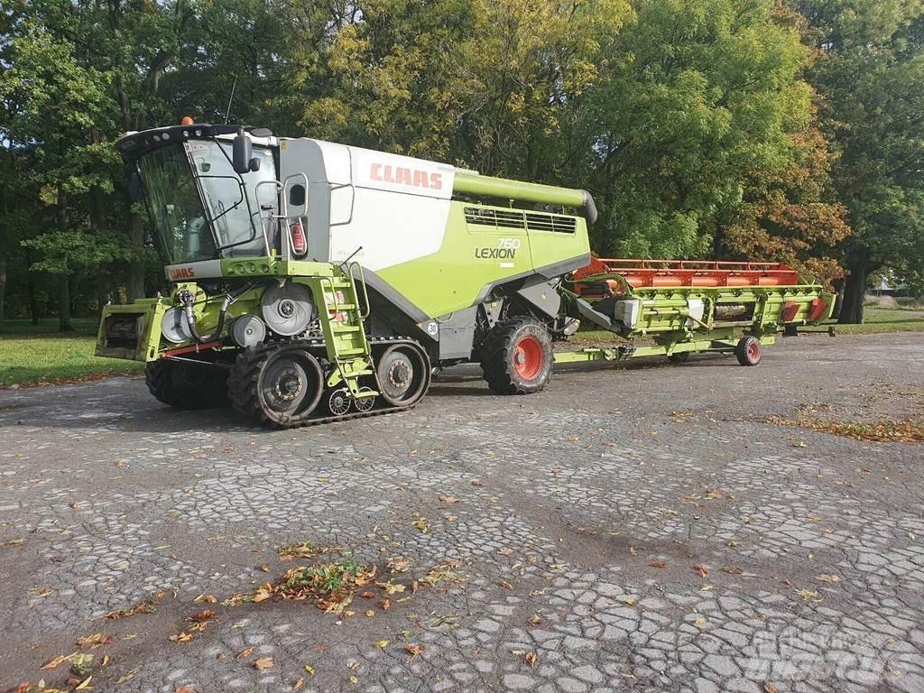 CLAAS 760TT Ražas novākšanas kombaini