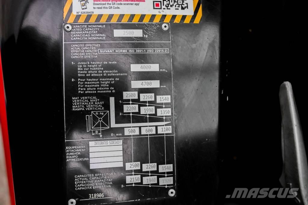 Manitou MI 25 D Tehnika ar dīzeļa dzinēju