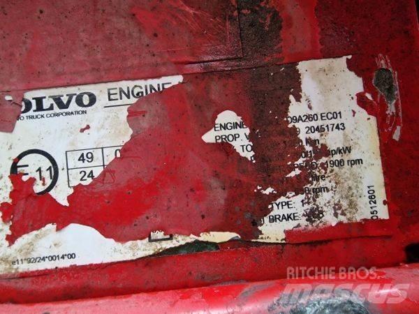 Volvo D9A 260 - EC01 Dzinēji