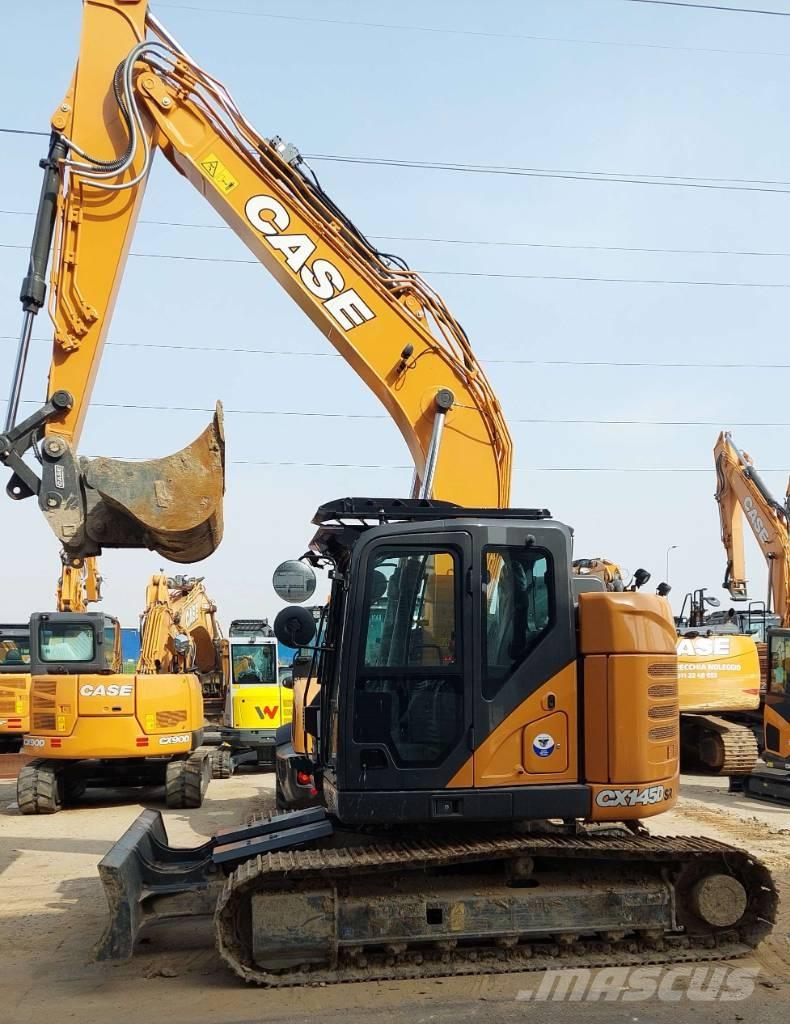 CASE CX 145 Kāpurķēžu ekskavatori