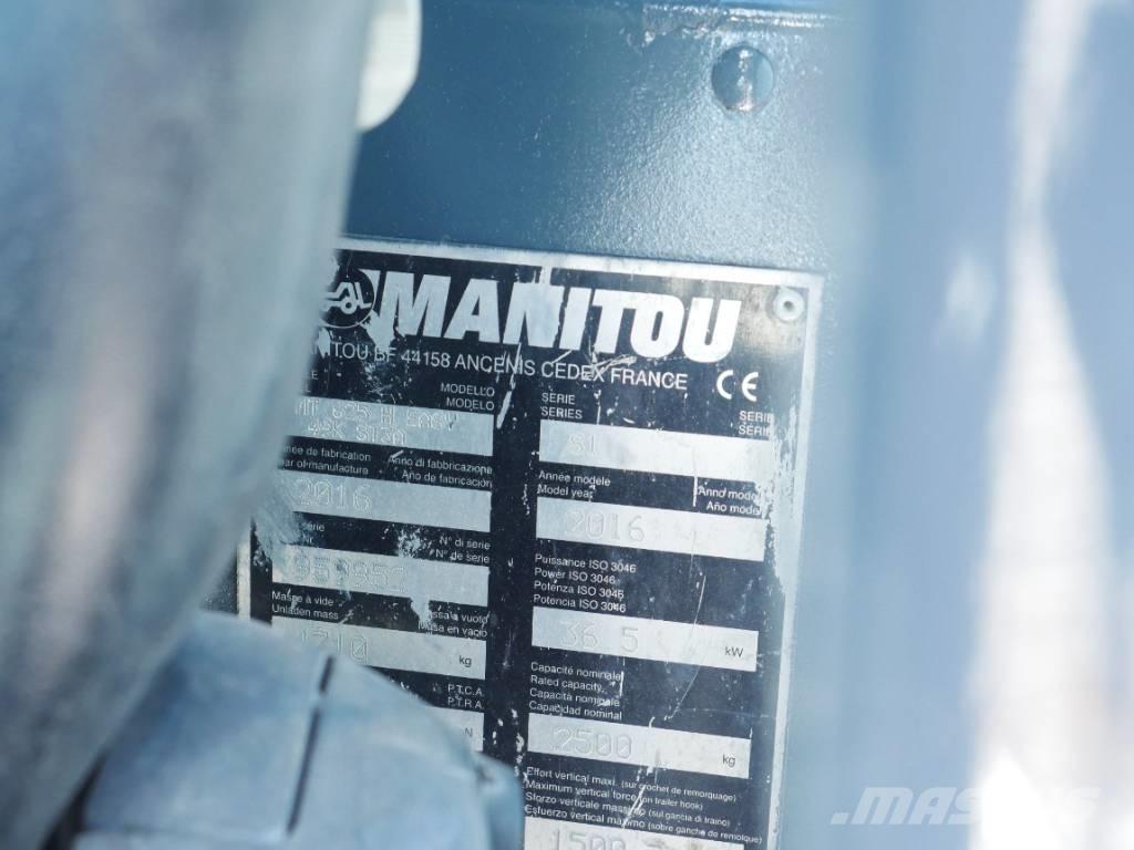 Manitou MT 625 Teleskopiskie manipulatori