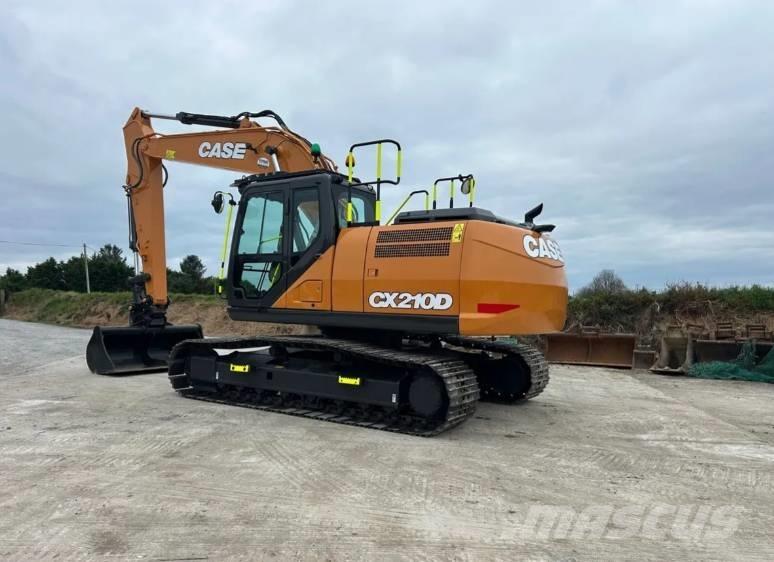 CASE CX 210 D Kāpurķēžu ekskavatori