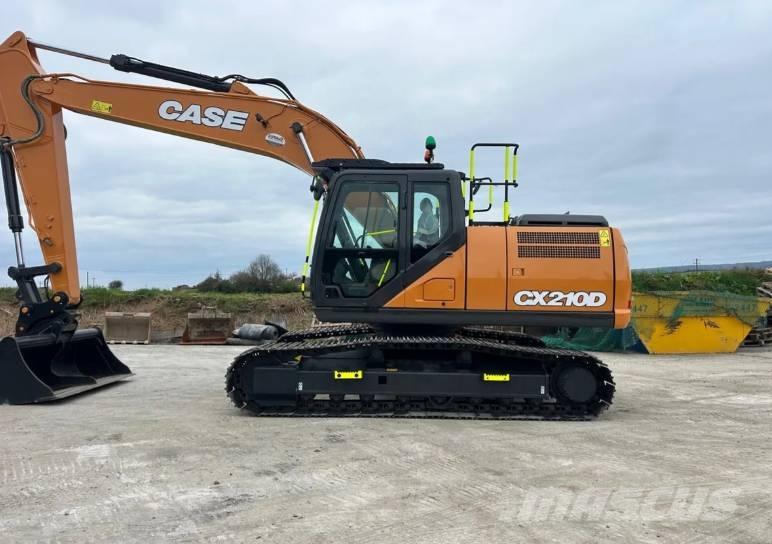 CASE CX 210 D Kāpurķēžu ekskavatori