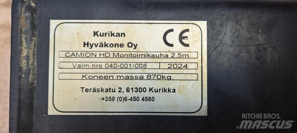 Camion HD 250 Frontālo iekrāvēju papildaprīkojums