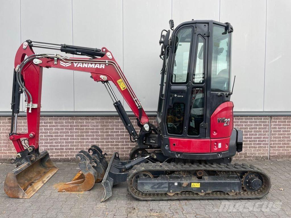 Yanmar VIO27 Kāpurķēžu ekskavatori