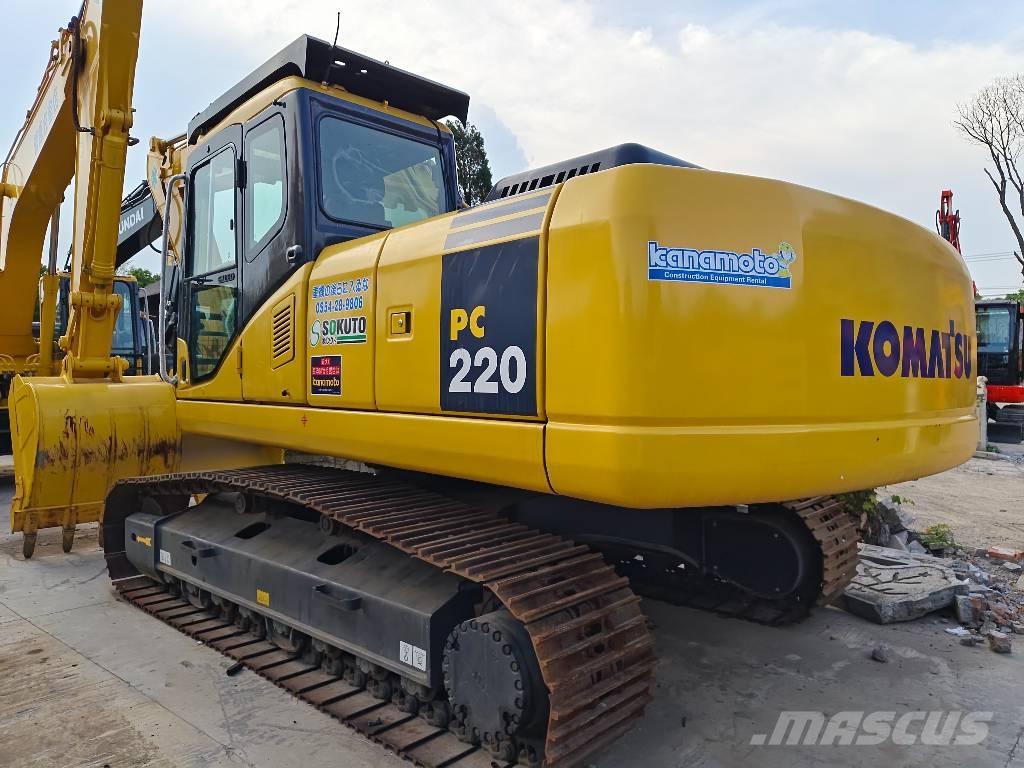 Komatsu PC 220-7 Kāpurķēžu ekskavatori