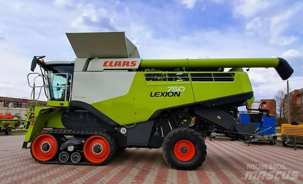 CLAAS Lexion 750 TT Ražas novākšanas kombaini