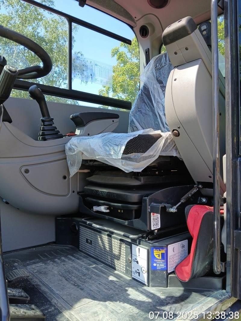Yanmar B75W Ekskavatori uz riteņiem