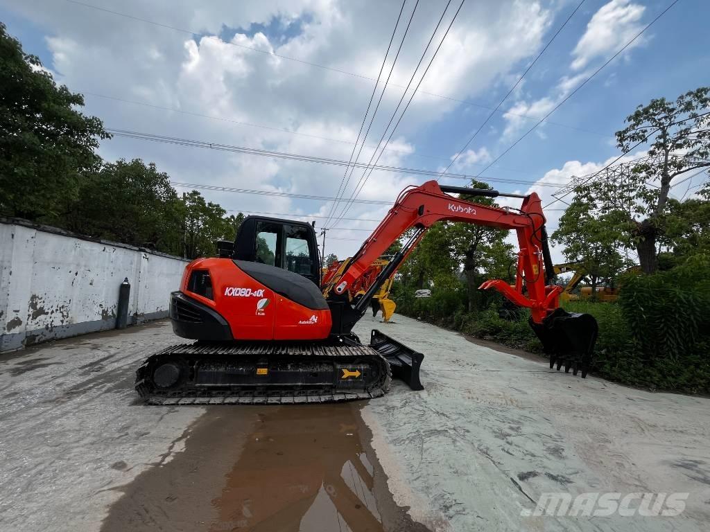 Kubota KX 080-4 CX Vidēja lieluma ekskavatori 7 t - 12 t