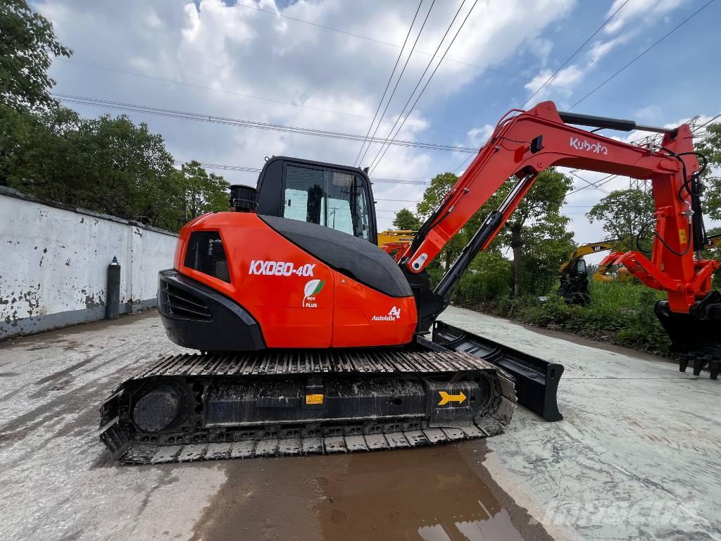 Kubota KX 080-4 CX Vidēja lieluma ekskavatori 7 t - 12 t