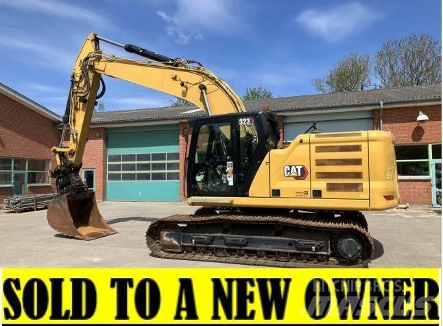 CAT 323 NG Kāpurķēžu ekskavatori