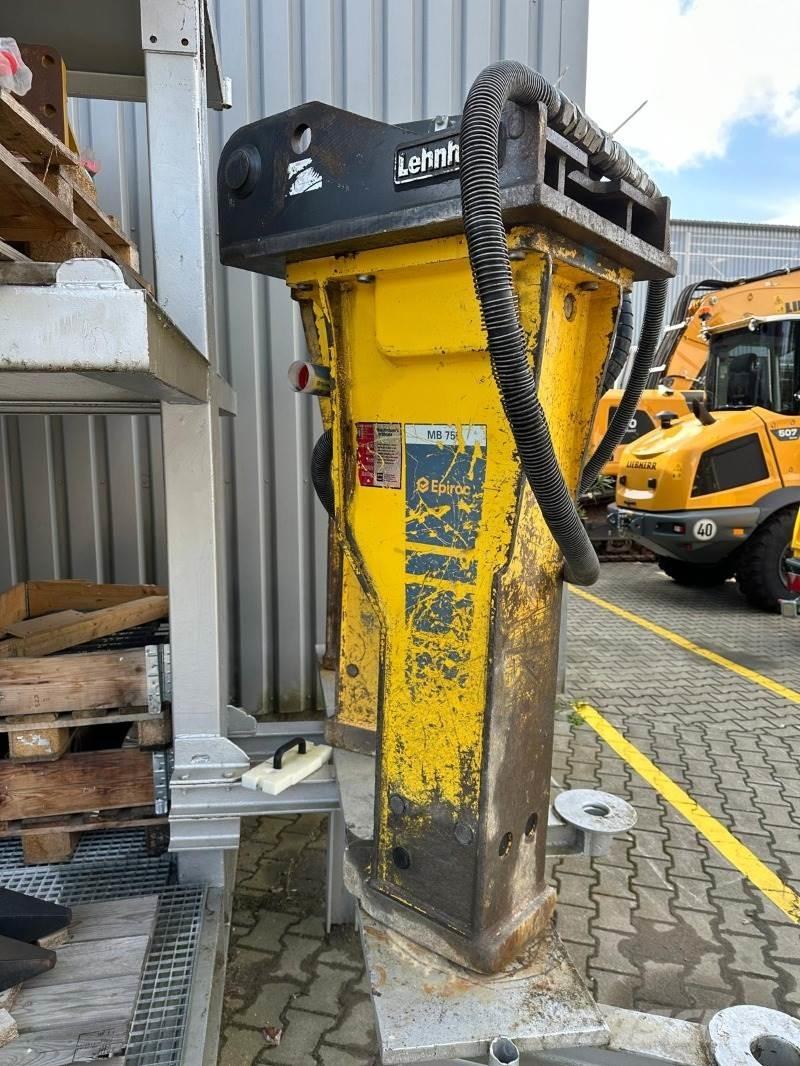 Epiroc MB750 CL Āmuri/Drupinātāji
