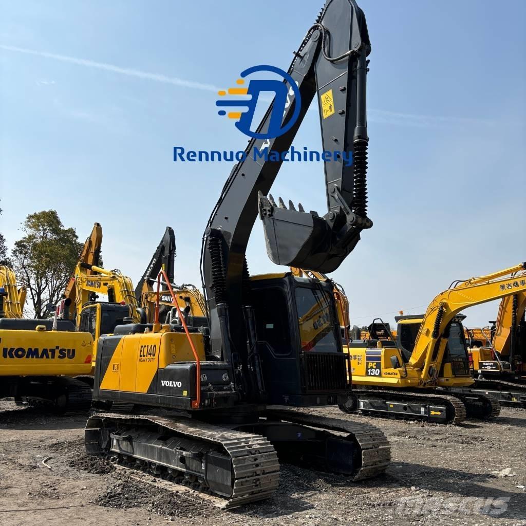 Volvo EC140 Kāpurķēžu ekskavatori