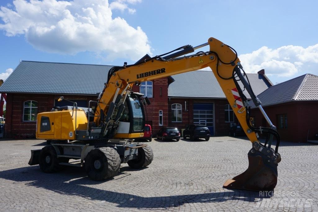 Liebherr A 918 Ekskavatori uz riteņiem