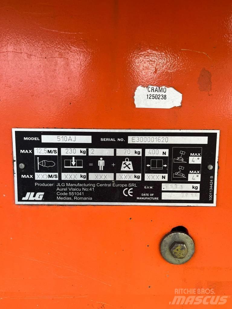 JLG 510 AJ Strēles pacēlāji