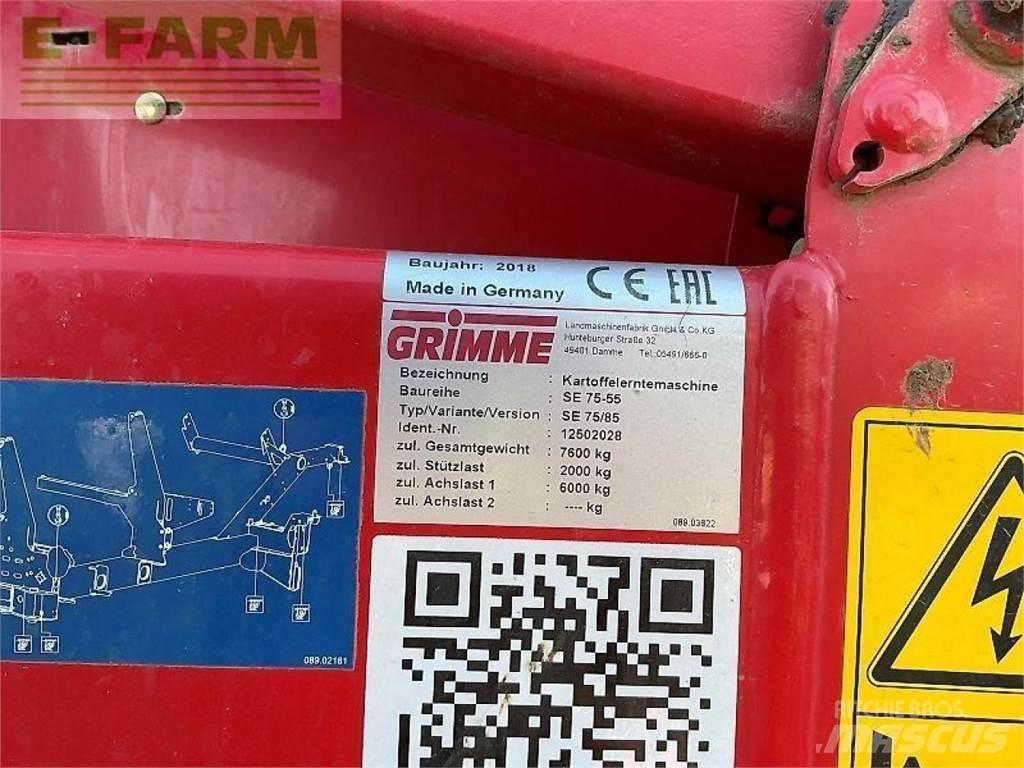 Grimme se 75-55 Kartupeļu novākšanas kombaini