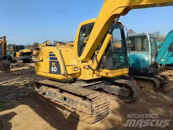 Komatsu PC60 Kāpurķēžu ekskavatori