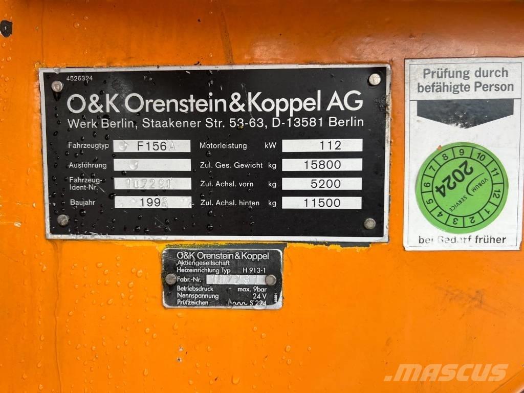 O&K F 156 A Greideri