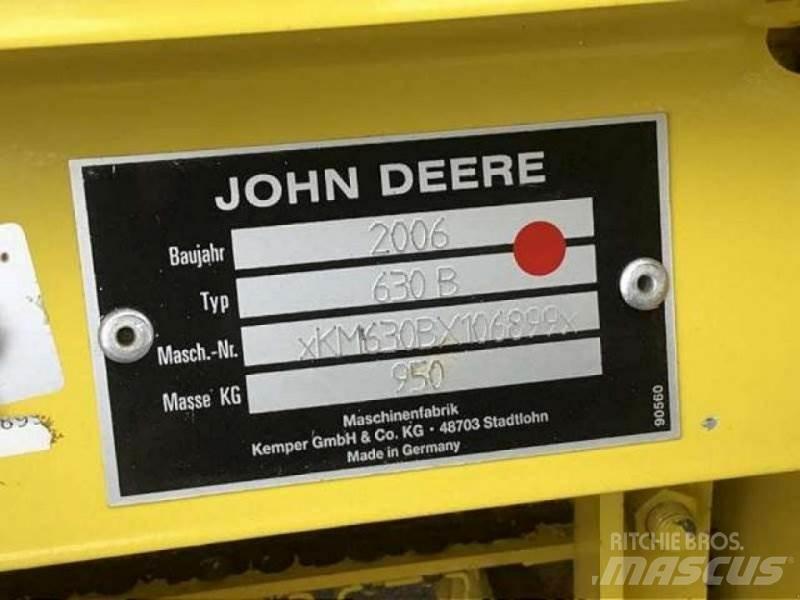 John Deere 630 B Ražas novākšanas kombainu papildaprīkojums