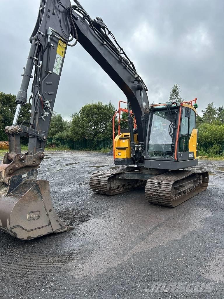Volvo ECR 145 EL Kāpurķēžu ekskavatori